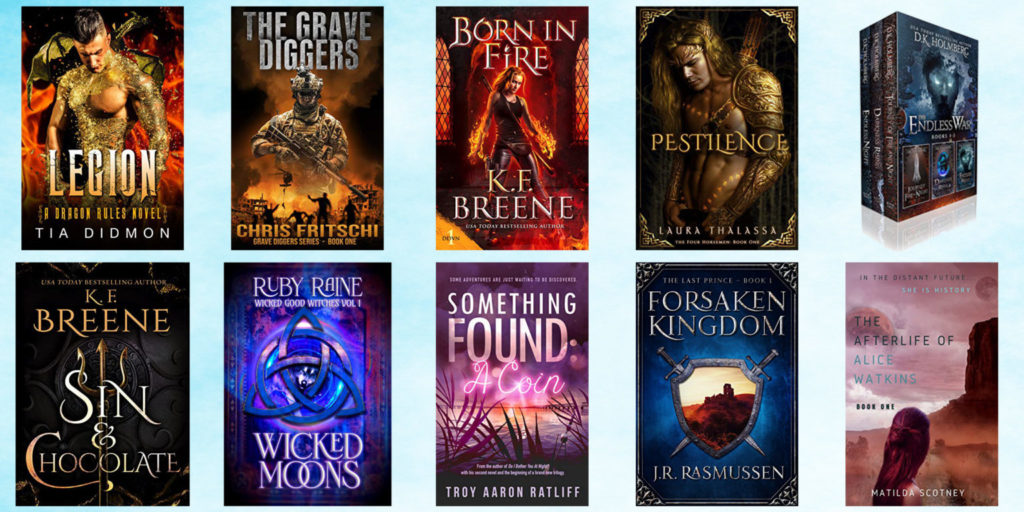 Top ten free science fiction and fantasy books for December 23rd, 2022.